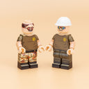 Custom Printed Lego - U.S. Navy Combat Camera Duo - Gulf War - The Minifig Co.