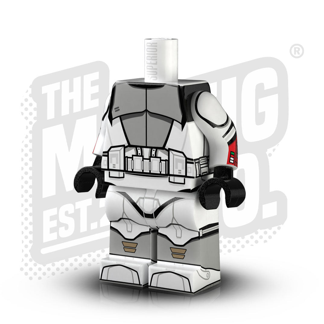 Custom Printed Lego - ARC Trooper Body (Colt) - The Minifig Co.