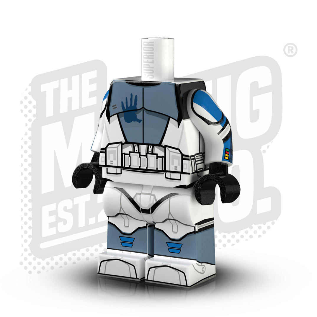 Custom Printed Lego - ARC Trooper Body (Echo) - The Minifig Co.