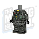 Custom Printed Lego - USN Cold War Pilot Body - The Minifig Co.
