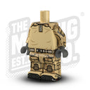 Custom Printed Lego - Combat Shirt Bodies (AOR1) - The Minifig Co.