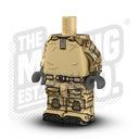 Custom Printed Lego - Multicam Arid Combat Shirt Bodies - The Minifig Co.