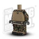 Custom Printed Lego - Combat Shirt Bodies (Woodland) - The Minifig Co.