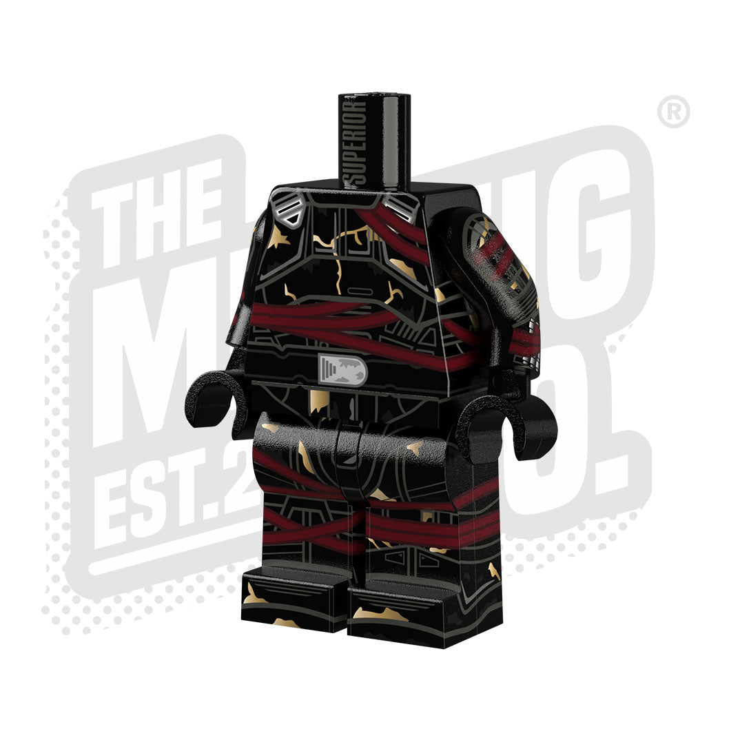 Custom Printed Lego - Night Deathtrooper Body (Assorted) - The Minifig Co.