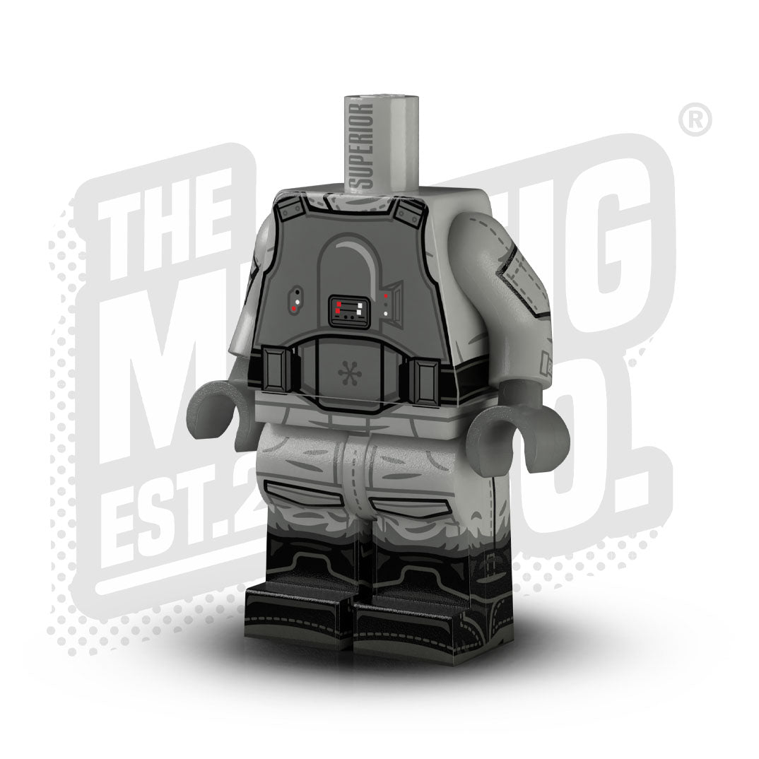 Custom Printed Lego - Imperial Armored Driver Body - The Minifig Co.