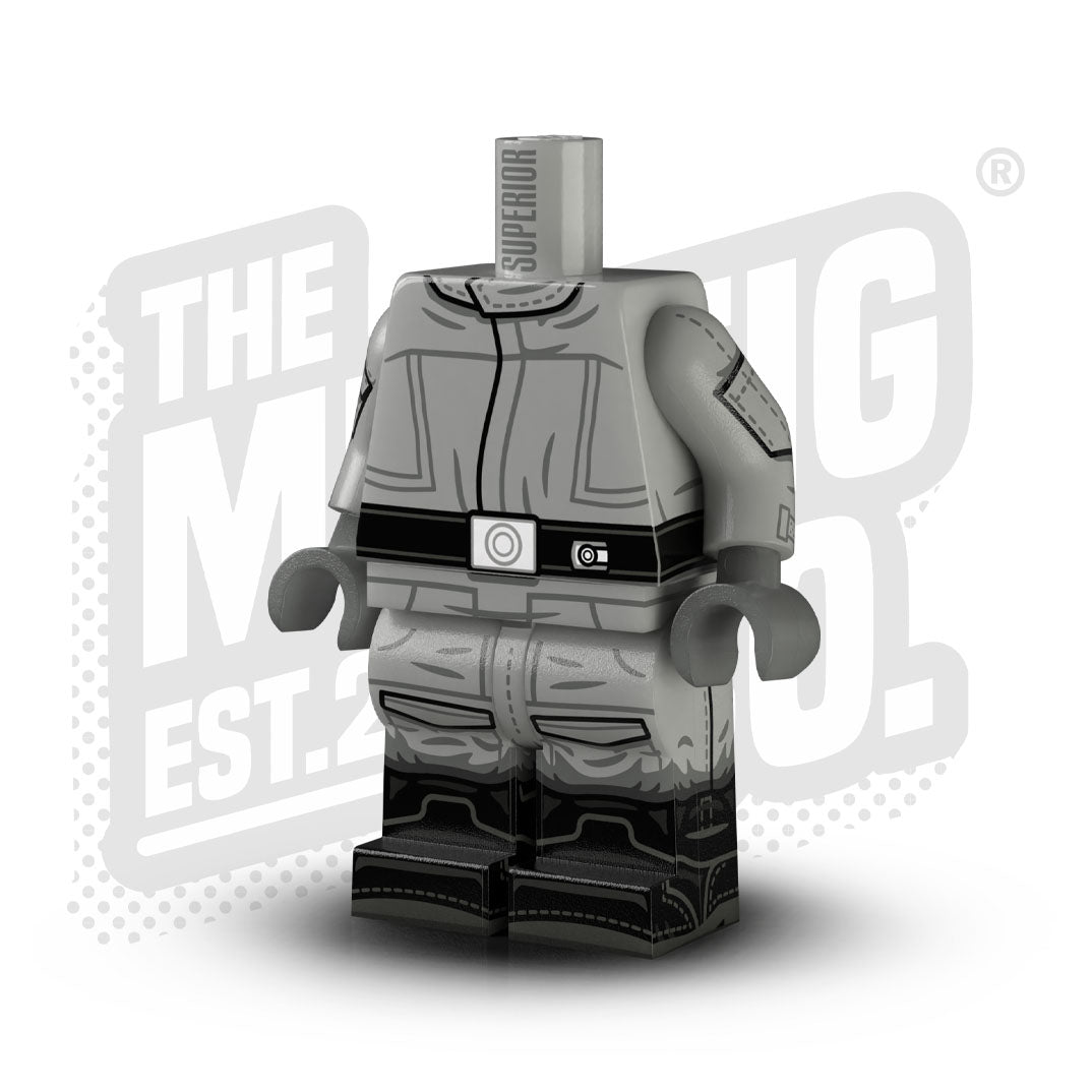 Custom Printed Lego - Imperial Driver Body - The Minifig Co.