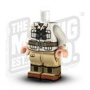 Custom Printed Lego - German Tropical Body - Officer #3 - The Minifig Co.
