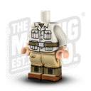 Custom Printed Lego - German Tropical Body - Officer #2 - The Minifig Co.