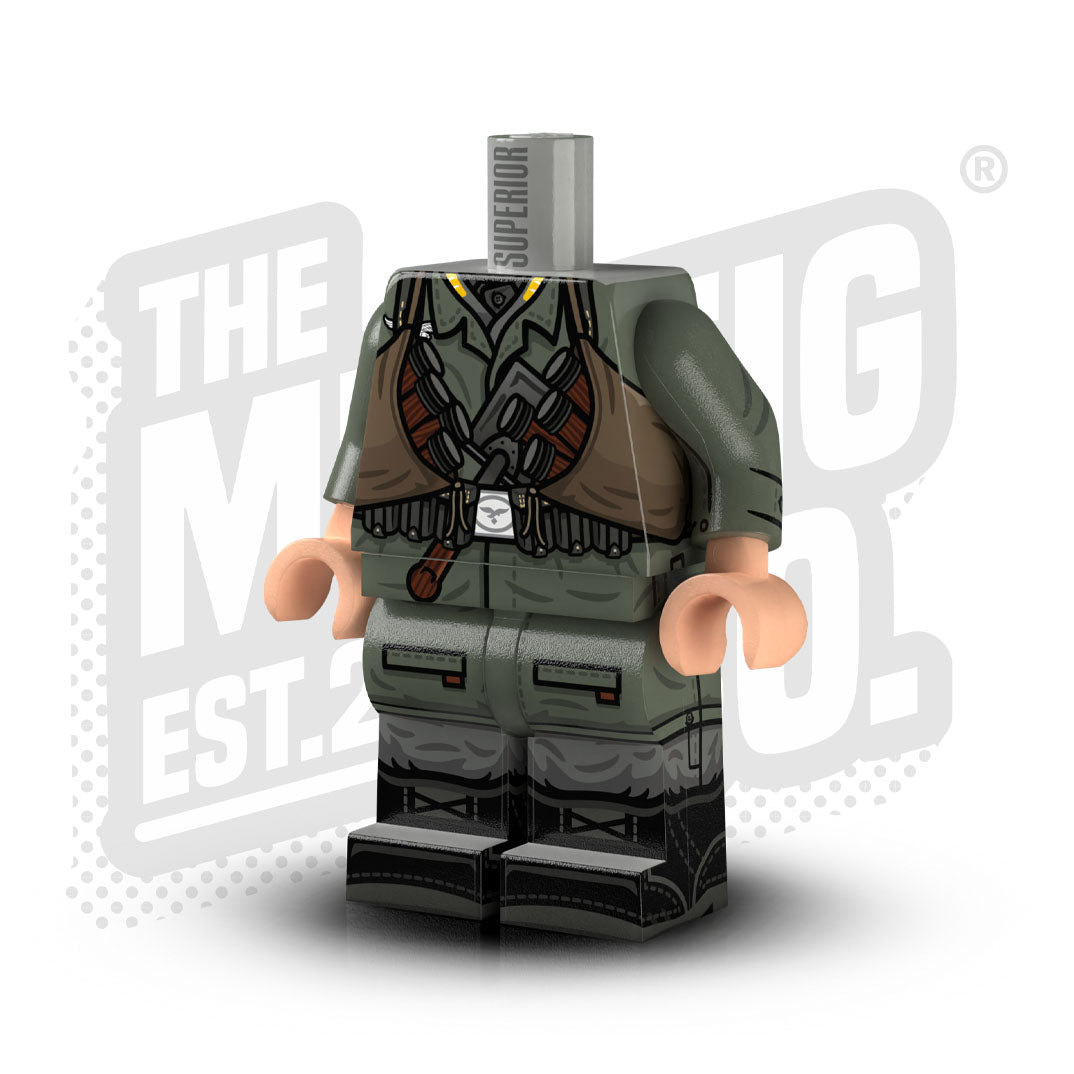 Custom Printed Lego - Green Devil Fallschirmjäger #05 - The Minifig Co.