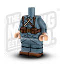 Custom Printed Lego - WW1 French Infantry #01 Body - The Minifig Co.