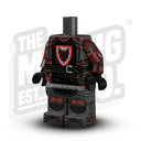 Custom Printed Lego - Castle Knight Body - Fright Knights - The Minifig Co.