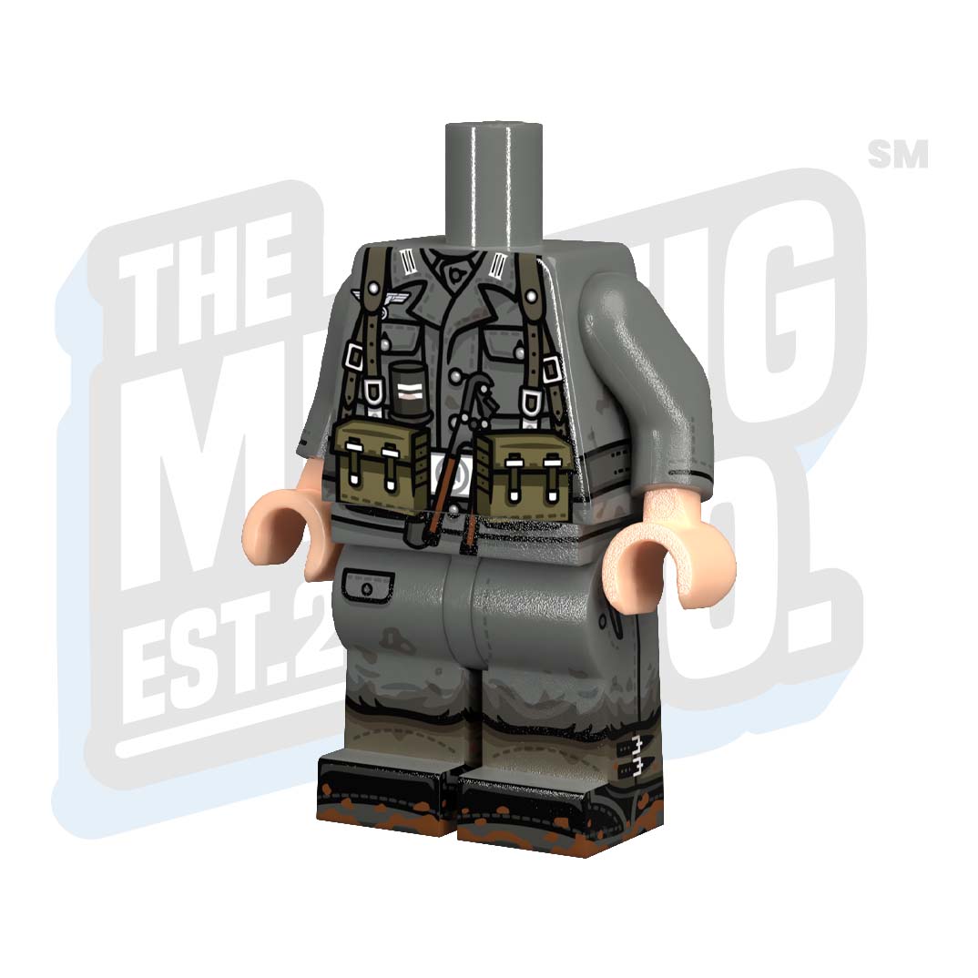 Custom Printed Lego - German Heer M43 Body (Engineer) - The Minifig Co.