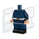 Custom Printed Lego - WWII Kriegsmarine Body (Half-Greatcoat) - The Minifig Co.