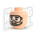 Custom Printed Lego - U.S. Gulf War Heads - The Minifig Co.