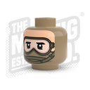 Custom Printed Lego - U.S. Gulf War Heads - The Minifig Co.