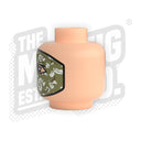 Custom Printed Lego - KLM Mask - Wrap Head - The Minifig Co.