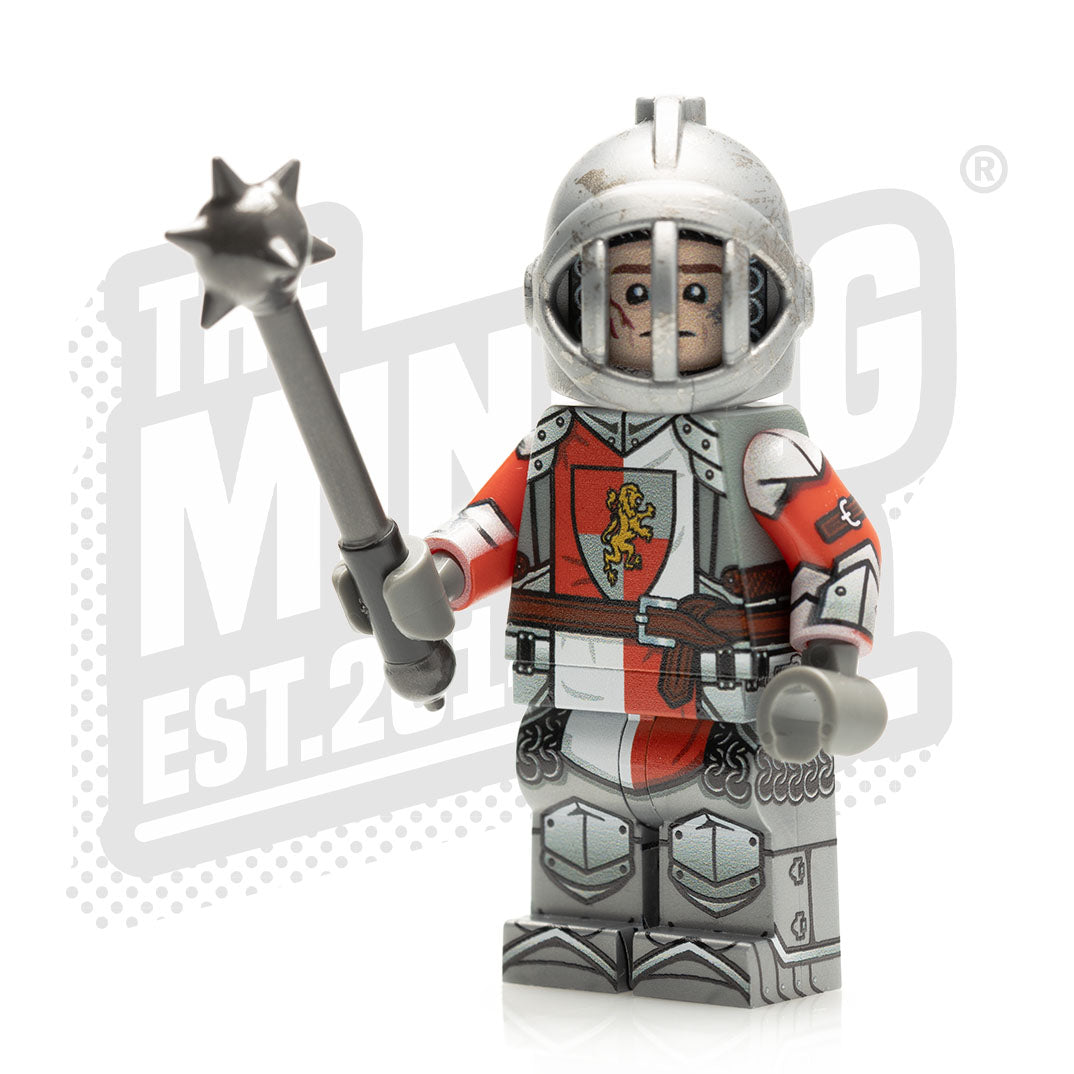 Custom Printed Lego - Castle Knight Minifig - Lion Kindgom - The Minifig Co.