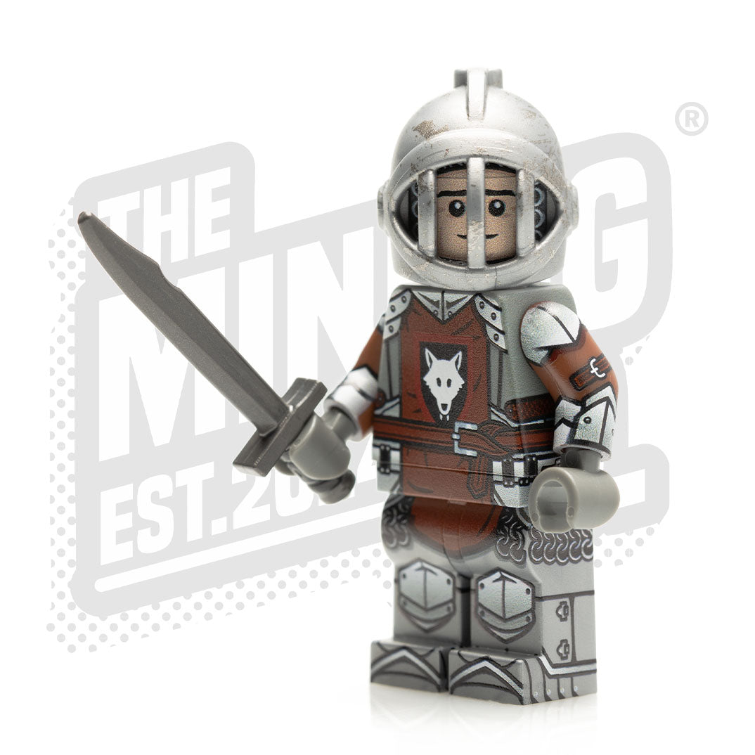 Custom Printed Lego - Castle Knight Minifig - Wolfpack - The Minifig Co.