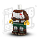 Custom Printed Lego - Longbowman Body - Ver #01 - The Minifig Co.