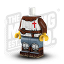 Custom Printed Lego - Longbowman Body - Ver #01 - The Minifig Co.
