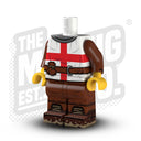 Custom Printed Lego - Longbowman Body - Ver #02 - The Minifig Co.