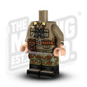 Custom Printed Lego - Luftwaffe Kreta Body - Officer/Telo - The Minifig Co.