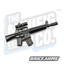Custom Printed Lego - M16A2 Scoped Rifle (Black) - The Minifig Co.