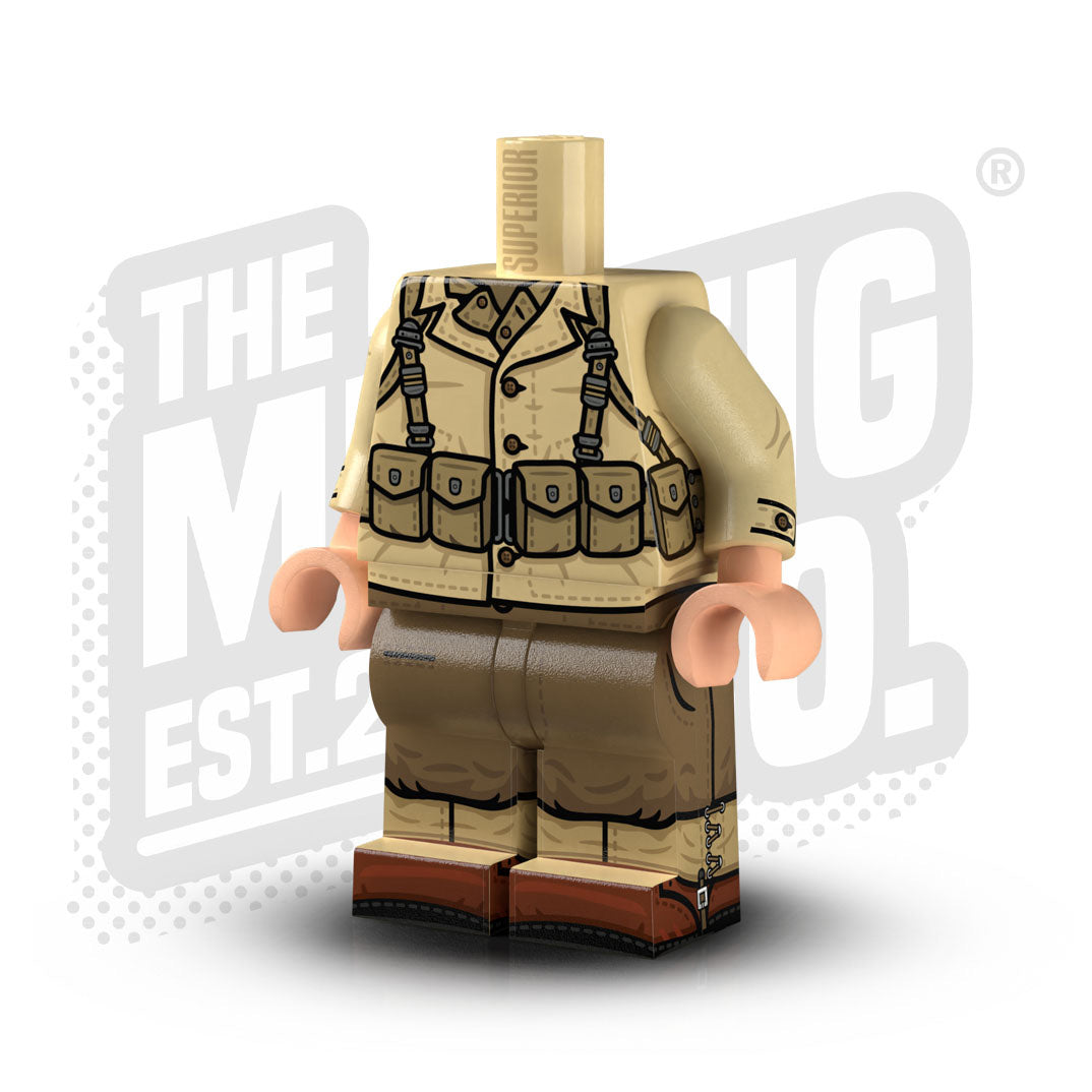 Custom Printed Lego - U.S. M1941 Body (B.A.R.) - The Minifig Co.