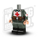 Custom Printed Lego - M1936 German Body - (Medic) - The Minifig Co.