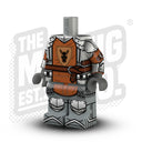 Custom Printed Lego - Castle Knight Body - Mules - The Minifig Co.