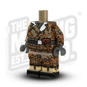 Custom Printed Lego - German Autumn Oak Parka - Kar98/Pistol - The Minifig Co.