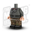 Custom Printed Lego - German Panzer Body - Half Splinter - The Minifig Co.