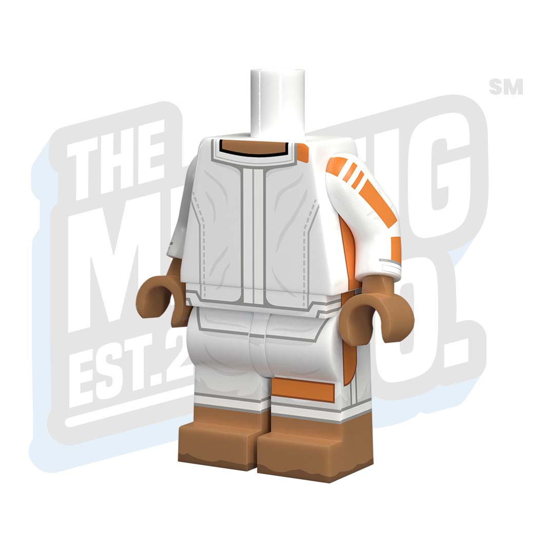 Custom Printed Lego - Imperial Prisoner (Med. Nougat) - The Minifig Co.