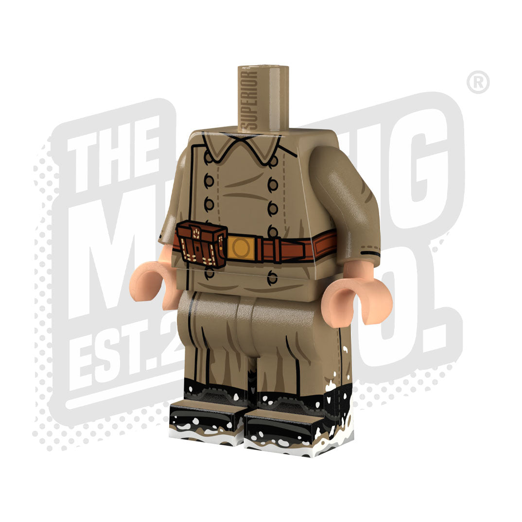 Custom Printed Lego - Russian WW1 Greatcoat - The Minifig Co.
