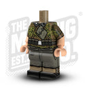 Custom Printed Lego - Oakleaf Summer Smock Body (Kar98/GasMask) - The Minifig Co.