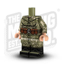 Custom Printed Lego - WWII Soviet Leaf Camo - Mosin (Female) - The Minifig Co.