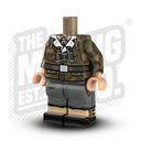 Custom Printed Lego - German Splinter Smock - Officer - The Minifig Co.