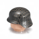 Custom Printed Lego - Weathered/Netted Stahlhelm - The Minifig Co.