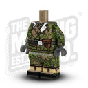 Custom Printed Lego - German Summer Oak Parka - Kar98/Pistol - The Minifig Co.