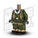 Custom Printed Lego - German Summer Oak Parka - Panzershrek - The Minifig Co.
