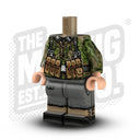 Custom Printed Lego - German Smock Body - Summer Oak (MP40 #1) - The Minifig Co.