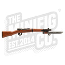 Custom Printed Lego - Superior Caliber - Arisaka w/ Bayonet - The Minifig Co.