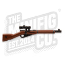 Custom Printed Lego - Superior Caliber - Mosin Nagant (Scoped) - The Minifig Co.