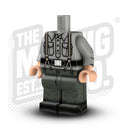 Custom Printed Lego - German Field Service Shirt - DBG - The Minifig Co.