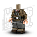 Custom Printed Lego - German Smock Body - Swamp (Officer) - The Minifig Co.