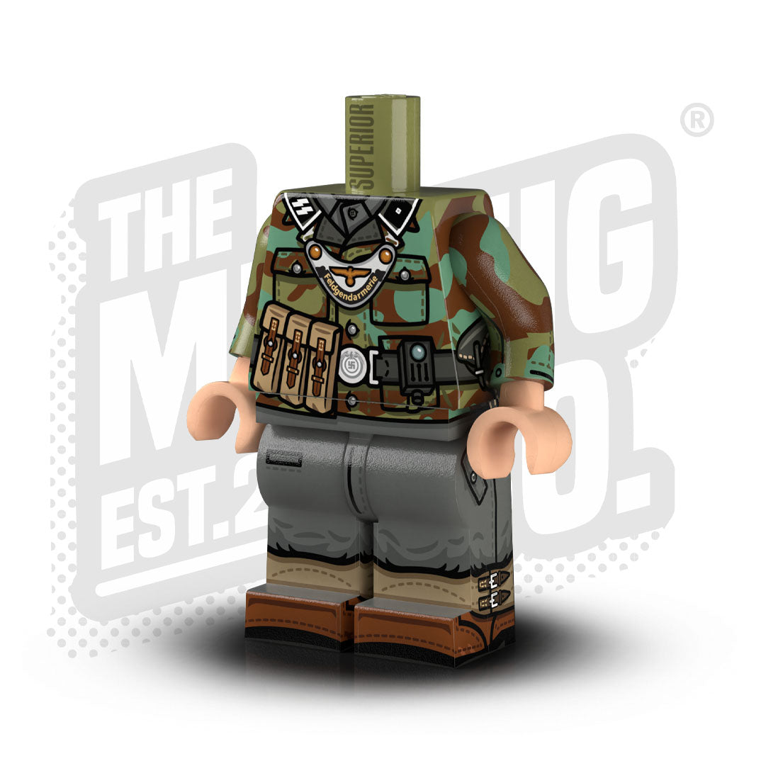 Custom Printed Lego - M1929 Telo Mimetico Body #07 - The Minifig Co.