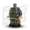 Custom Printed Lego - German Telo Coveralls (Signal Corps) - The Minifig Co.