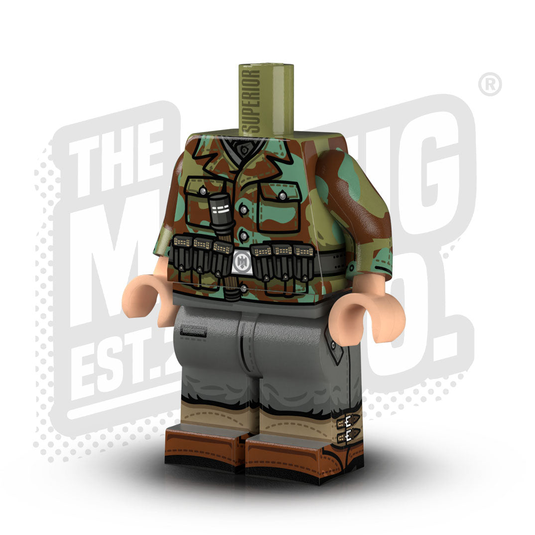 Custom Printed Lego - M1929 Telo Mimetico Body #17 - The Minifig Co.