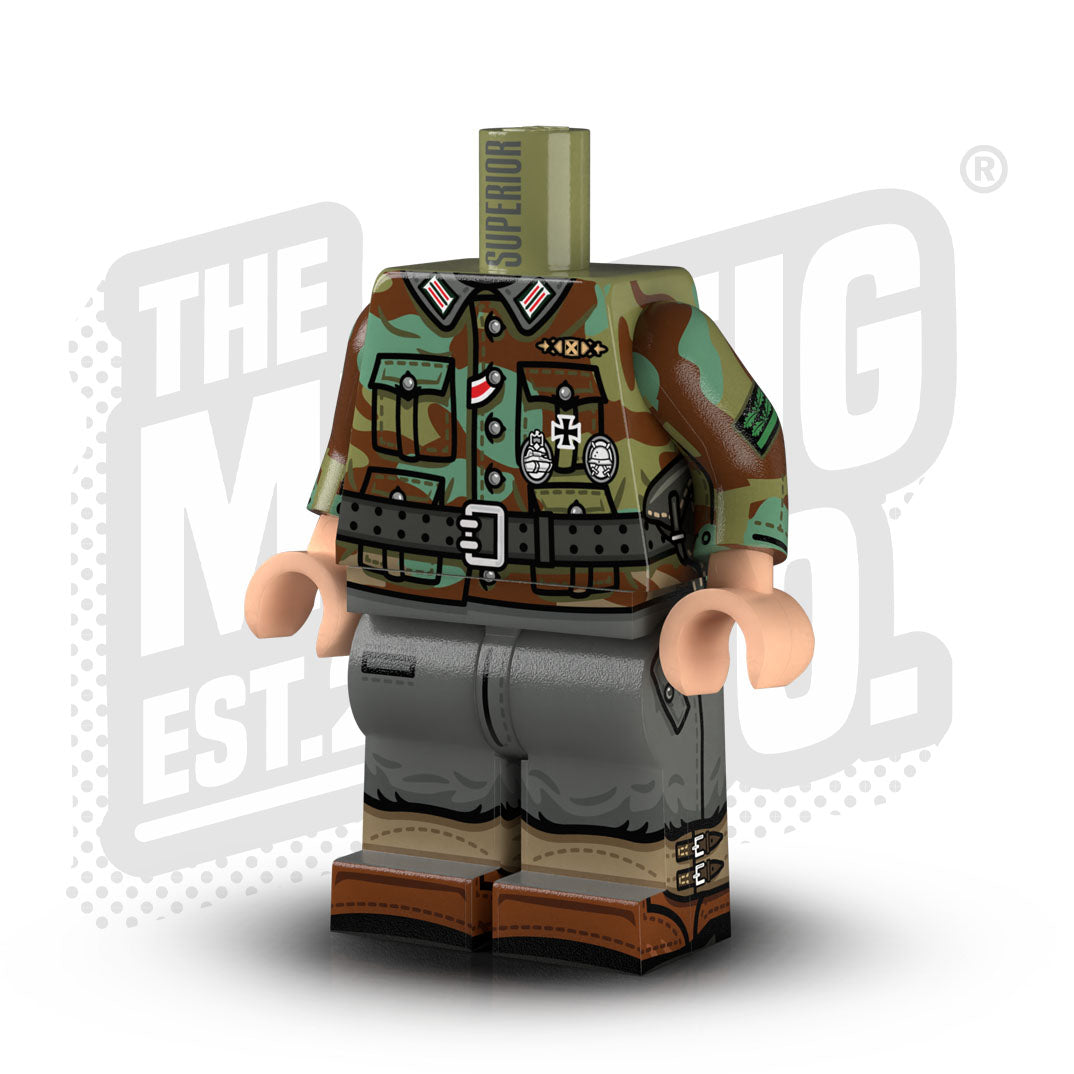 Custom Printed Lego - M1929 Telo Mimetico Body #18 - The Minifig Co.