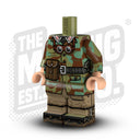 Custom Printed Lego - M1929 Telo Mimetico Body #25 - The Minifig Co.